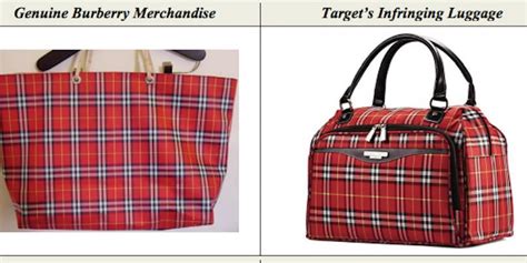 Target is being sued by Burberry, and it 